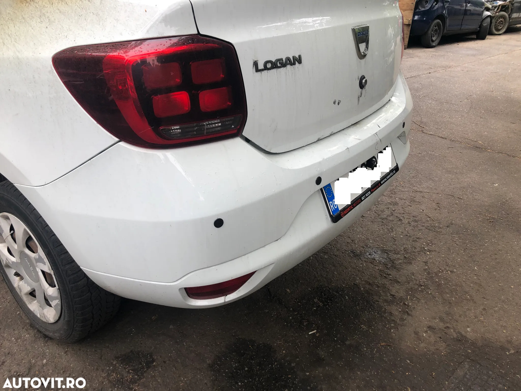 Haion portbagaj Dacia Logan 2 facelift 2019 alb - 4