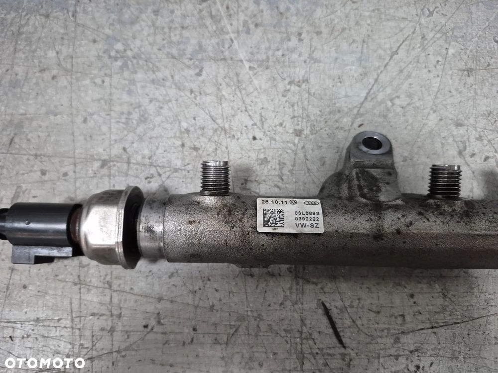 Listwa Wtryskowa Czujniki Volkswagen Passat B7 1.6TDI CAY 03L089S - 2