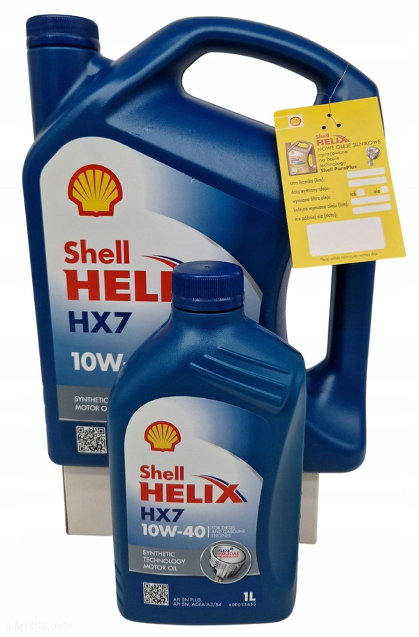 Shell Helix HX7 10W40 5L DIESEL BENZYNA LPG