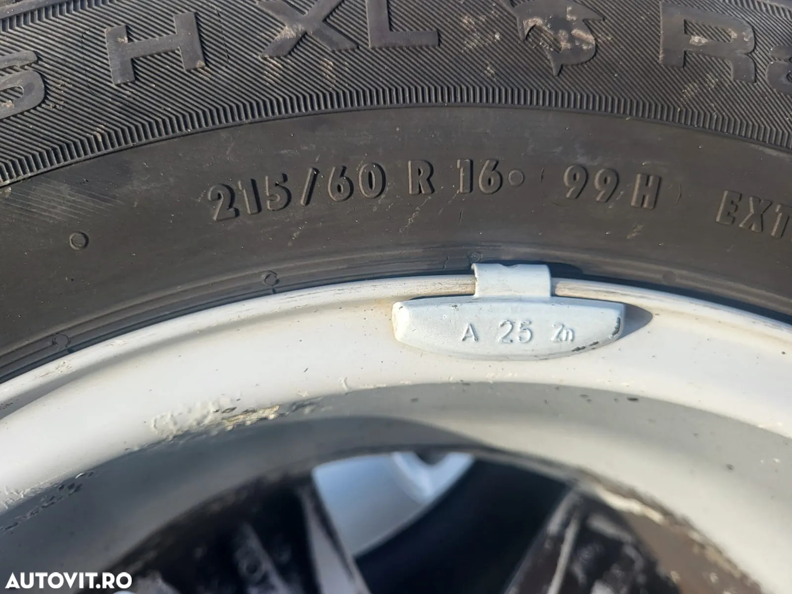 Jante aliaj Peugeot 3008 215/60R16 - 4