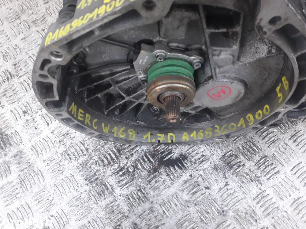 Skrzynia Biegów A1683601900 Mercedes W168 1.7 D  5B - 2