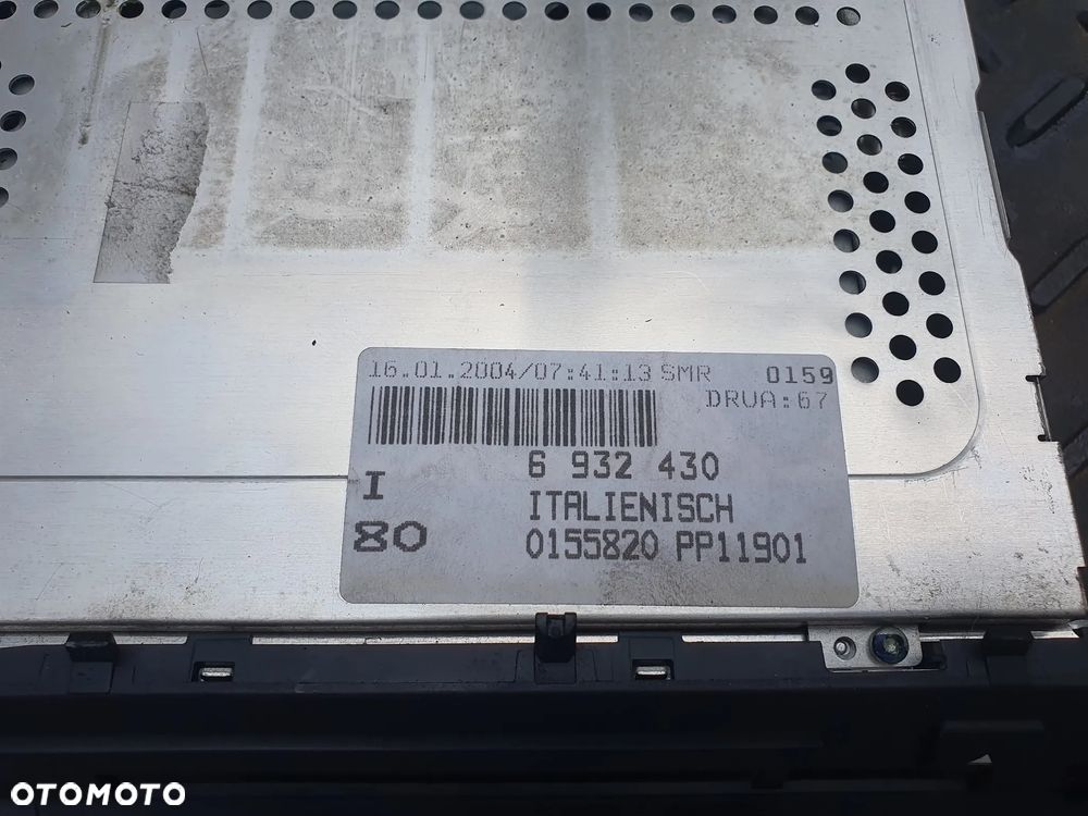 BMW E46 RADIOODTWARZACZ RADIO FABRYCZNE BUSINESS CD 6932430 - 4