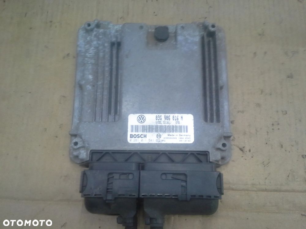 Volkswagen Caddy 2.0 SDi zestaw startowy komplet 03G916016N  0281011541 - 8