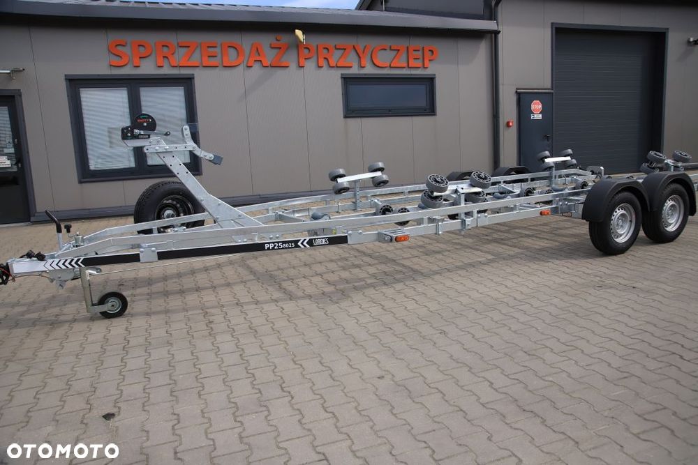Lorries Przyczepa Podłodziowa PP25-8025 Do Łodzi Max 7,8 M DMC 2700 kg Tylne Lampy LED - 2