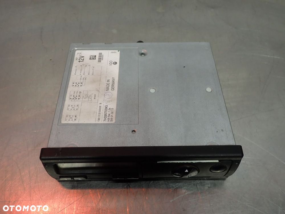 TACHOGRAF CYFROWY VOLKSWAGEN T5 7H0957039G - 2