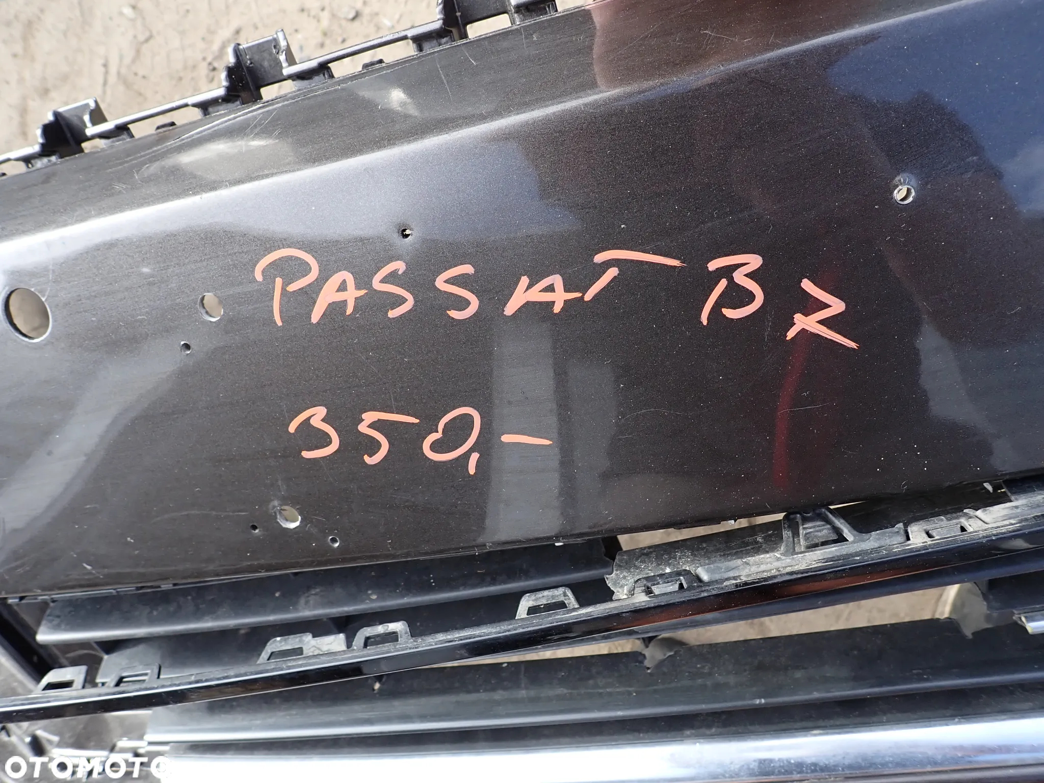 VOLKSWAGEN PASSAT B7 ZDERZAK PRZÓD 3AA807221 - 8
