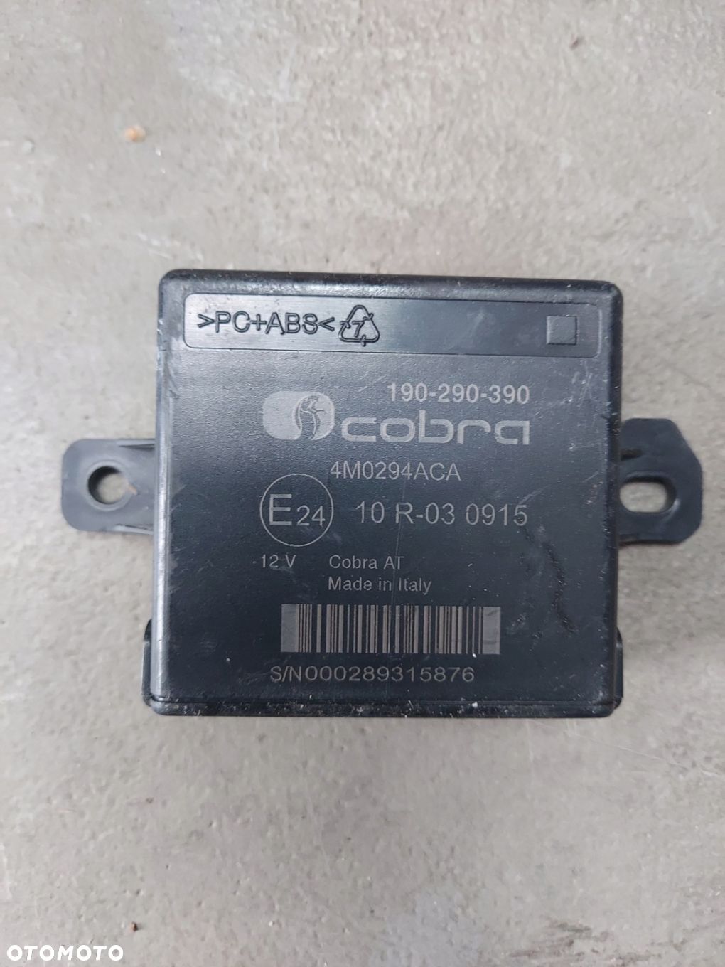 MODUŁ CZUJNIKÓW PARKOWANIA PDC PORSCHE COBRA 4M0294ACA - 1