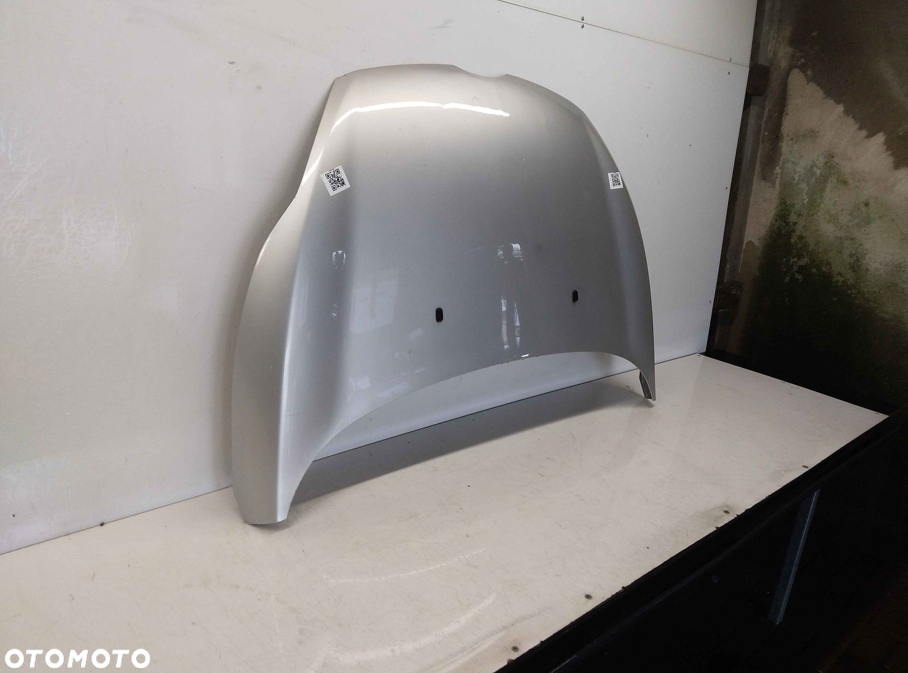 + MASKA POKRYWA SILNIKA FORD FIESTA MK.7 7 VII MOONDUST SILVER 66 SREBRNA - 3