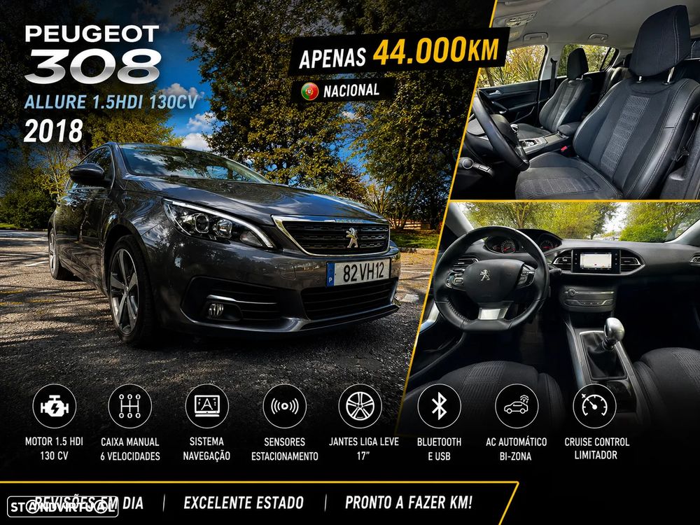 Peugeot 308 1.5 BlueHDi Allure - 13