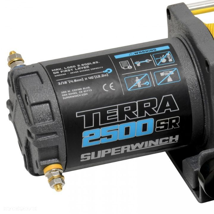 Wyciągarka Elektryczna Superwinch Nowa Terra 2500 Z Liną Syntetyczną - 4
