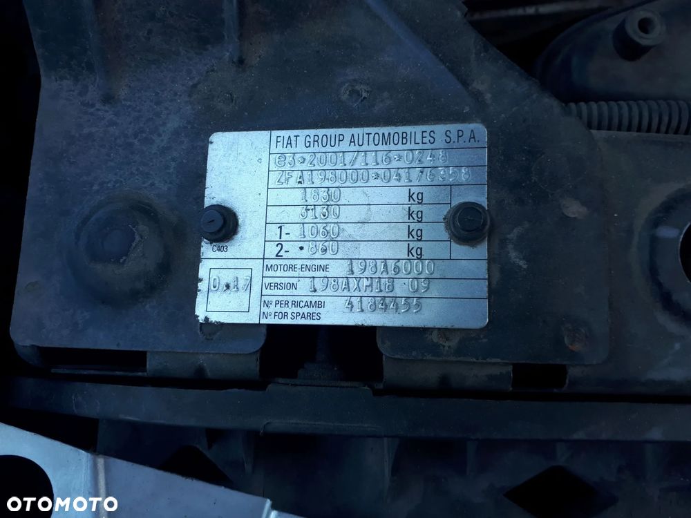 FIAT BRAVO II 07-10 BŁOTNIK PRZÓD PRZEDNI PRAWY LEWY 620/B - 28