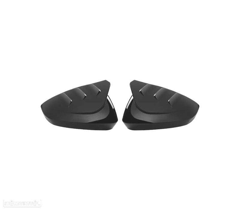 CAPAS DE ESPELHOS RETROVISORES AUDI A3 8Y 21- PRETO BRILHANTE - 2