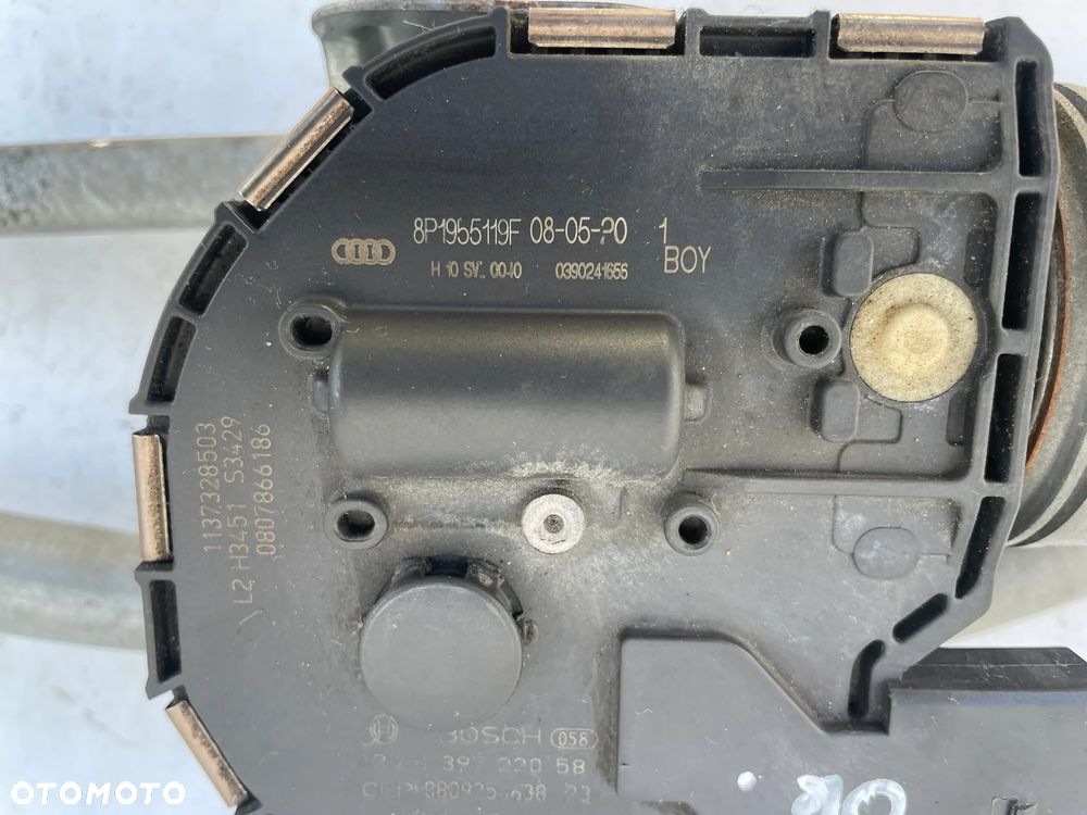 Mechanizm wycieraczek przód Audi A3 8P LIFT 8P1955119F 8P1955023L - 3