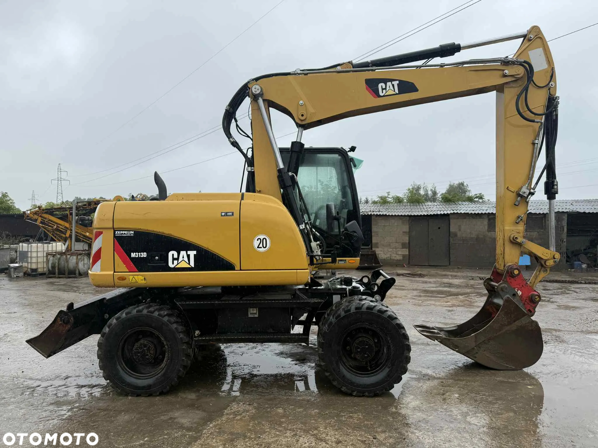 Caterpillar Cat M313D 8218 mtg Bez Edblue i DPF z Niemiec - 4