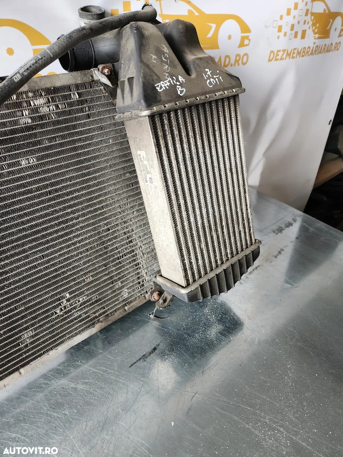 Radiator Inercooler Opel Astra H zafira B 1.7 Cdti Cod  - Dezmembrari Arad - 4