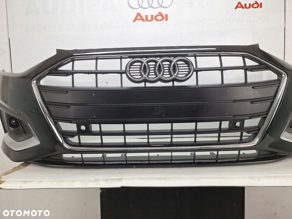 ZDERZAK AUDI A4 8W 8W0 B9 LIFT 2020-2023 OE PO LIFTINGU CHROM EDITION 4XPDC - 2