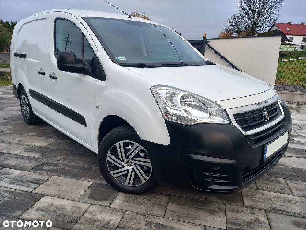 Peugeot Partner 1.6HDI 3-osob 2018 L2 Long VAT-23% Salon PL Klima Tempomat Długi - 1