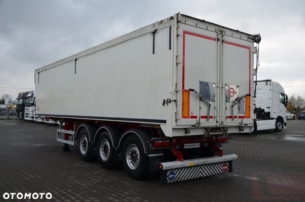 Bodex KIS / WYWROTKA ALU 49 m3 / 10.2023r / KLAPO DRZWI / SAF / OŚ SKRĘTNA / OŚ POD. / 1197 - 3