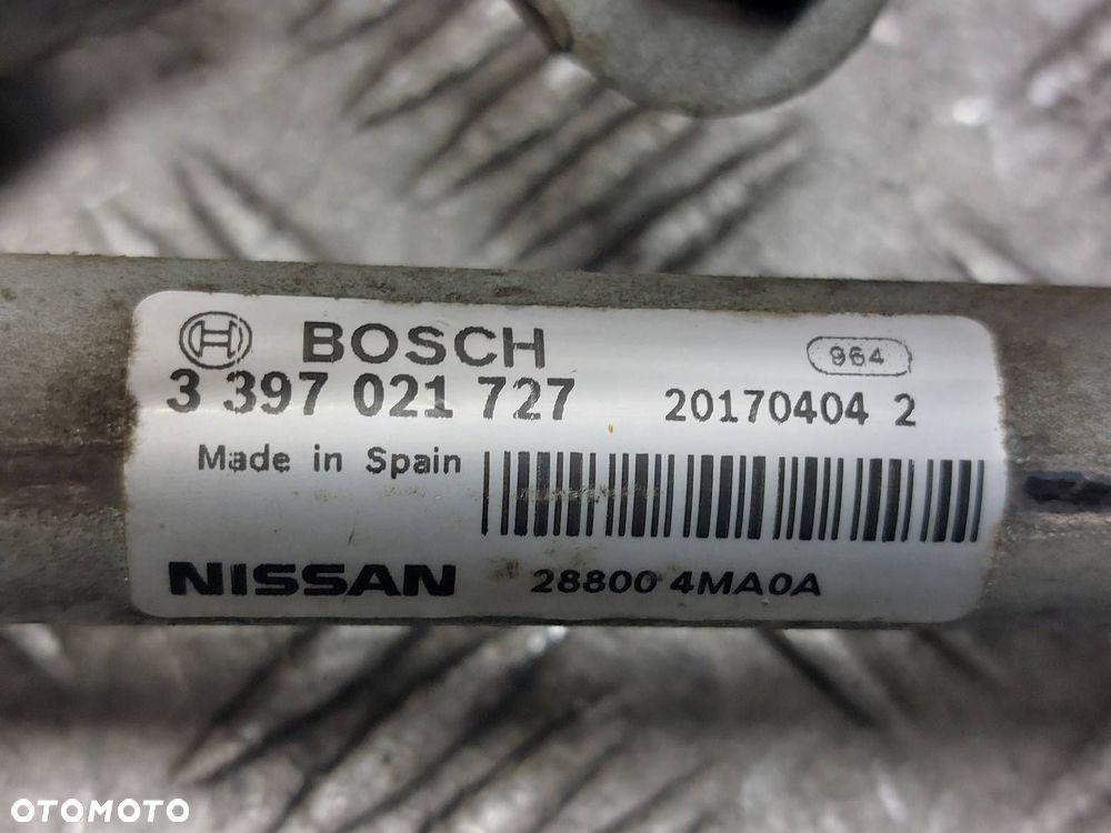 MECHANIZM WYCIERACZEK + SILNICZEK PRZÓD NISSAN PULSAR C13 288004MA0A - 4