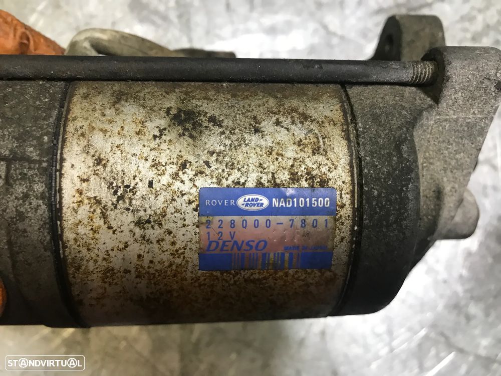 MOTOR DE ARRANQUE LANDROVER FREELANDER TD4 2.0TD NAD101500 - 5