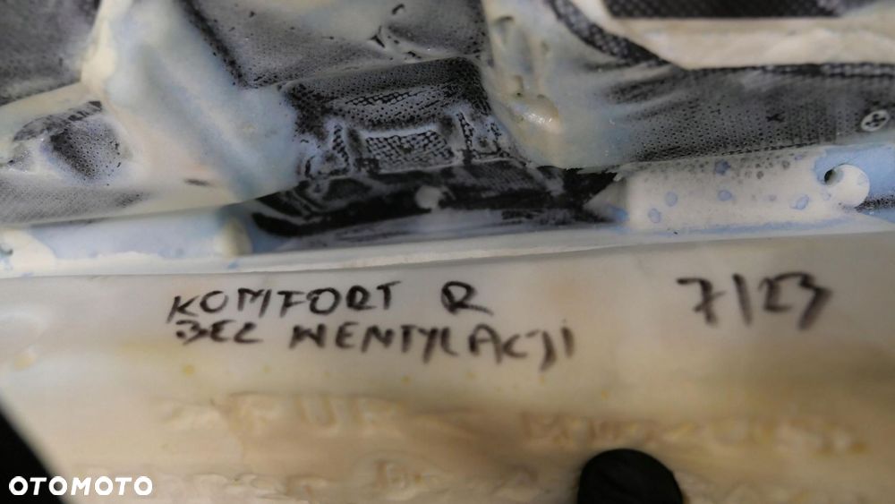 bmw x5 f15 x6 f16 pianka gąbka oparcia fotela grzałka prawy przód 7303536 - 6