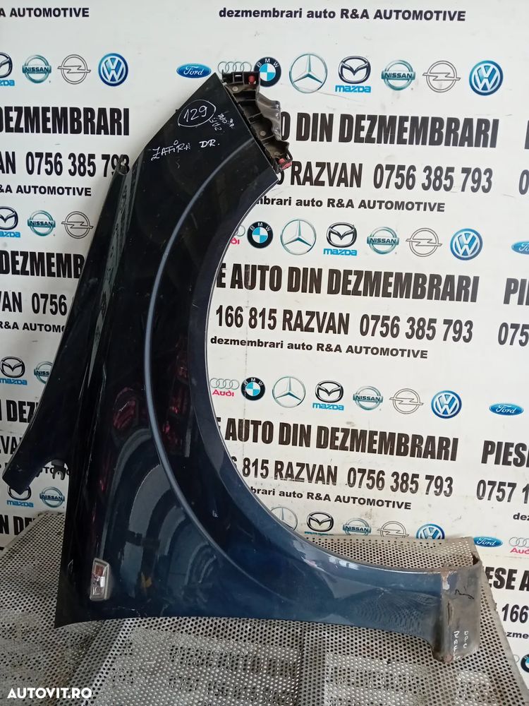 Aripa Dreapta Opel Zafira B Originala LICHIDARE STOC - 1