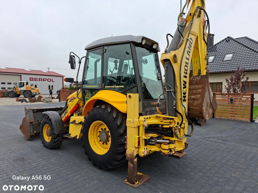 New Holland B110 B / Joystick / Koparko Ładowarka / - 5