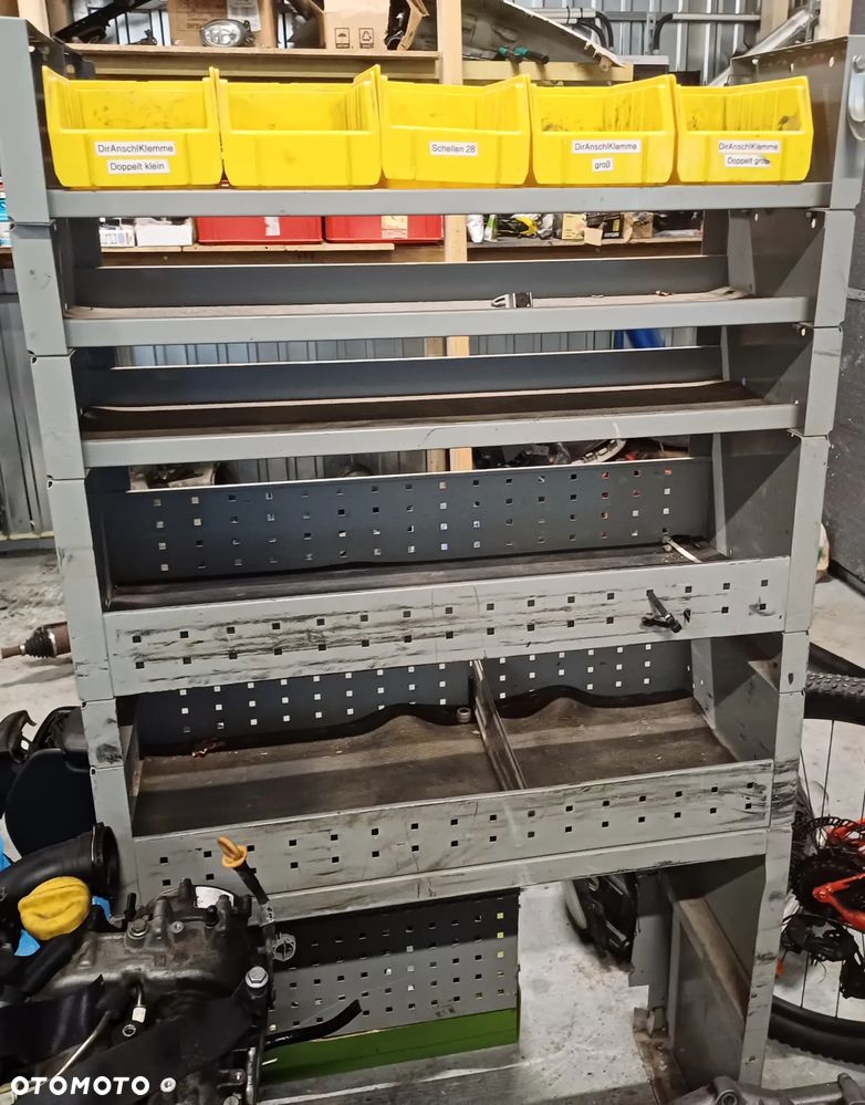 Zabudowa serwisowa BUS T5 T6 Trafic vivaro transit vito warsztatowa modułowa stół roboczy imadło - 4