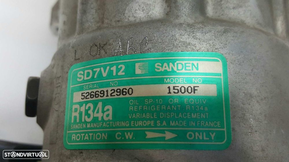 COMPRESSOR DE AR CONDICIONADO PEUGEOT 306 BERLINA 3/4/5 PUERTAS (S2) BOULEBARD - 6