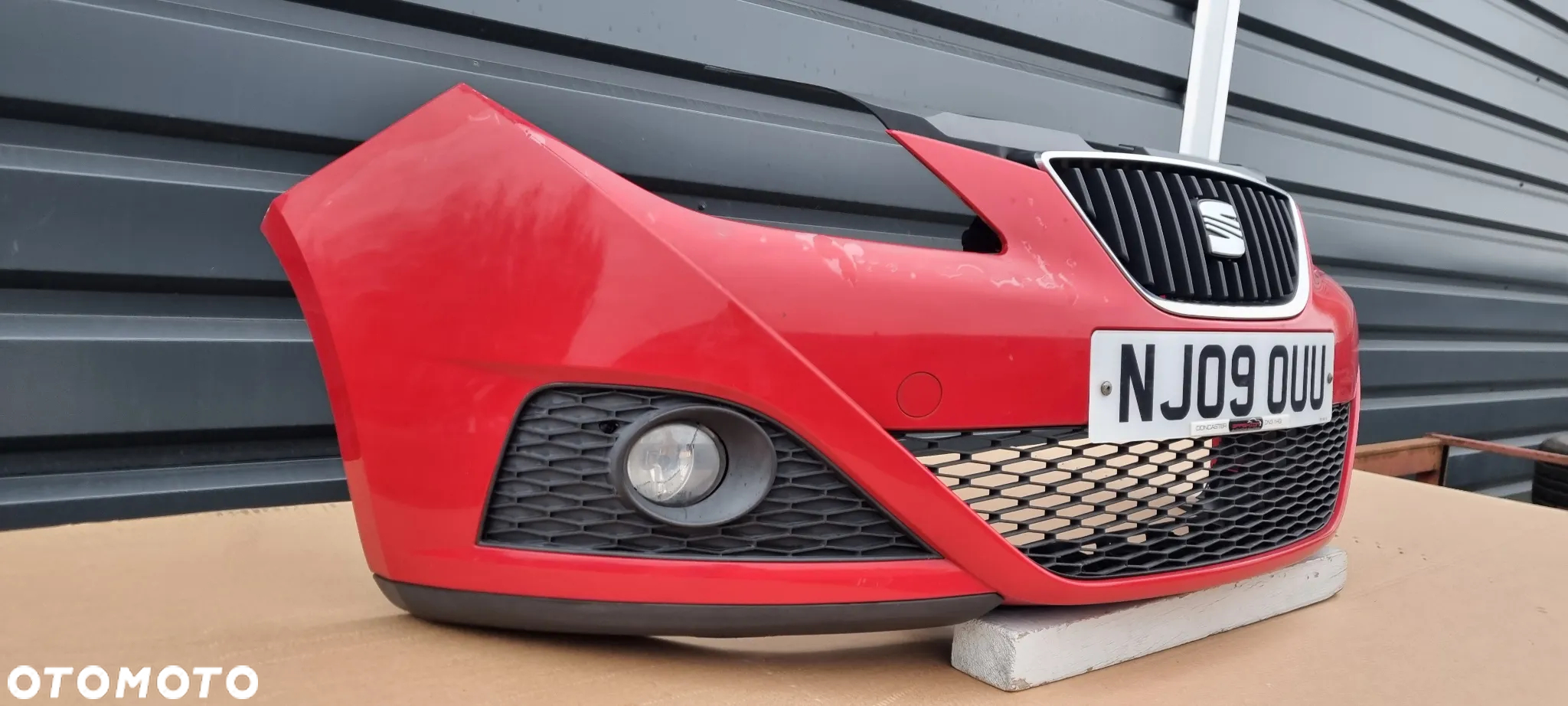 Seat Ibiza IV 6J0 2008- zderzak przód oryginał ME175 - 4