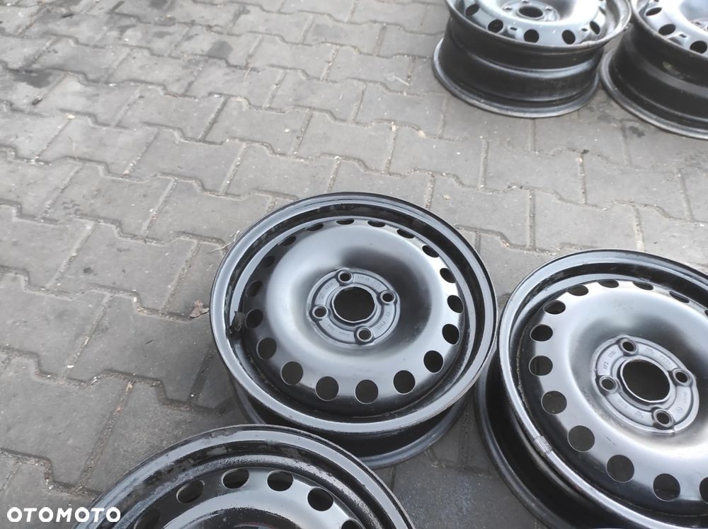 FELGI STALOWE STALÓWKI KOŁA 4X100 R14 CALI ET 35 5J KOMPLET 1S0601027G 1S0601027J VW UP! SEAT MII SKODA CITIGO WYSYŁKA !!!!! - 4