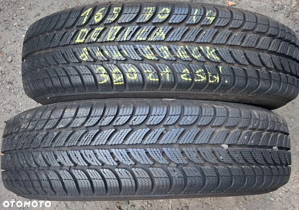 165/70R14 zimowe 2szt debica jak nowe