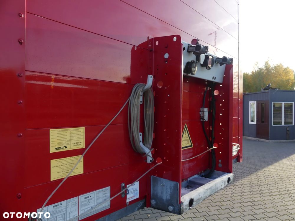 Schmitz Cargobull FIRANKA / VARIOS / IDEALNY STAN / OŚ PODNOSZONA / - 12