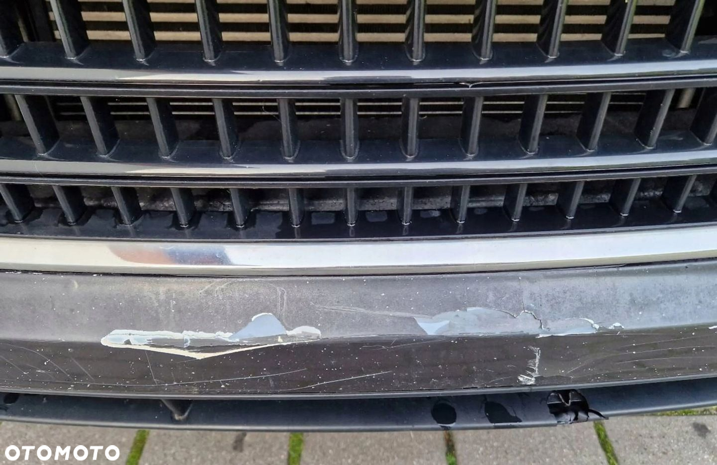 AUDI Q7 4L ZDERZAK PRZEDNI PRZÓD GRIL LZ7L SLINE S-LINE - 6