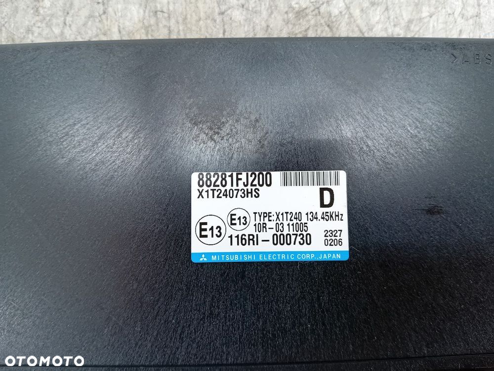 MODUŁ IMMOBILAIZERA SUBARU XV 88281FJ200 116RI-000730 2.0 16V - 7