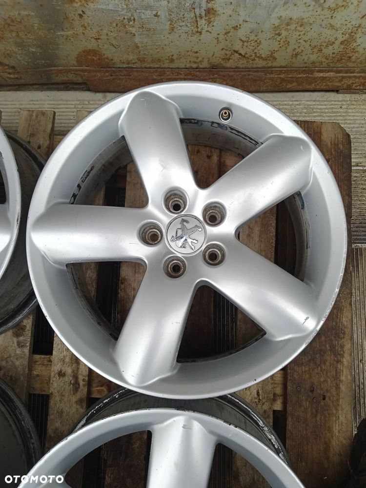 FELGI ALUMINIOWE R17 PEUGEOT 407 1.6  5X108 7,5JX17CH 9658205580 - 4
