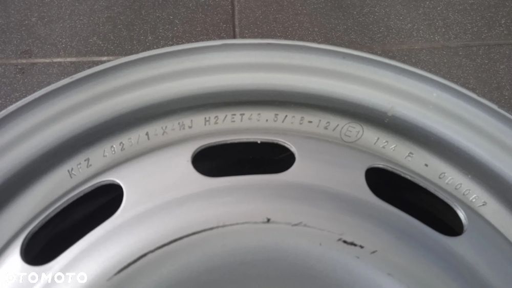 Felga stalowa 14" nowa Chevrolet 4.5Jx14 1szt ET43.5 - 2