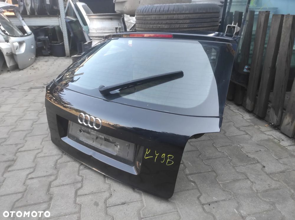 KLAPA BAGAŻNIKA SZYBA TYLNA AUDI A3 8P 3 DRZWI LY9B CZARNA WYSYŁKA !!! - 3