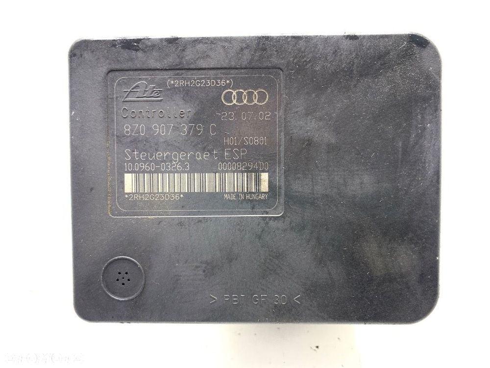 POMPA ABS  AUDI A2 (8Z0) 2000 - 2005 1.4 TDI 55 kW [75 KM] olej napędowy 2000 - 2005 8Z0614517E - 3