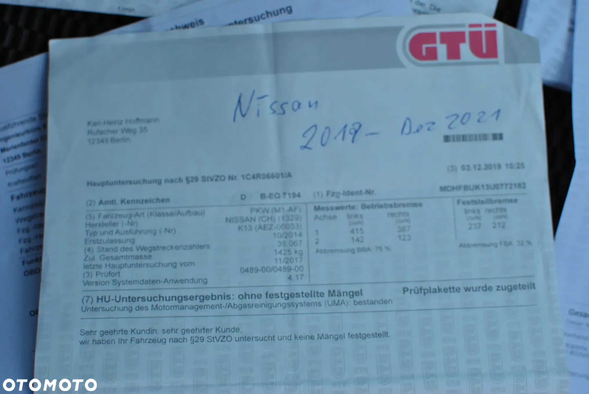 Nissan Micra 1.2 N-Tec CVT EU6 - 39
