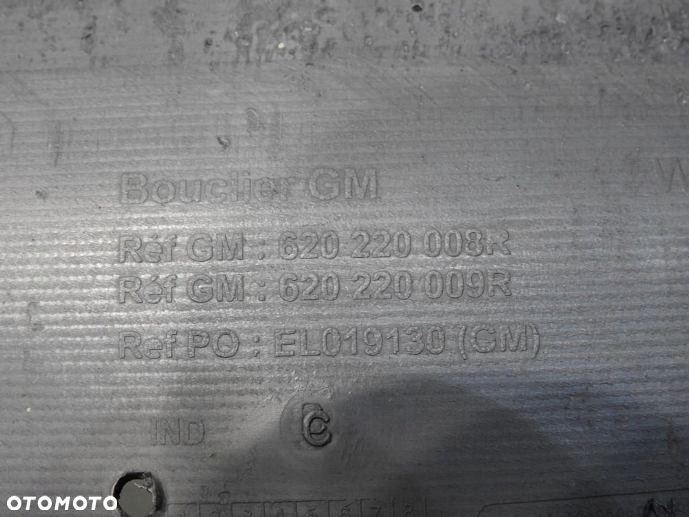 ZDERZAK PRZEDNI PRZÓD OPEL MOVANO B 620220008R 620220009R - 6