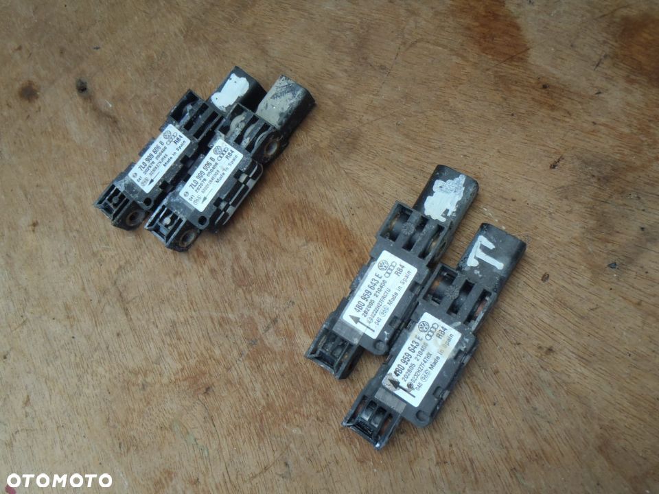 komputer sterownik moduł czujnik uderzenia poziomowania świateł xenon vw touareg audi 7l porsche a8 - 2
