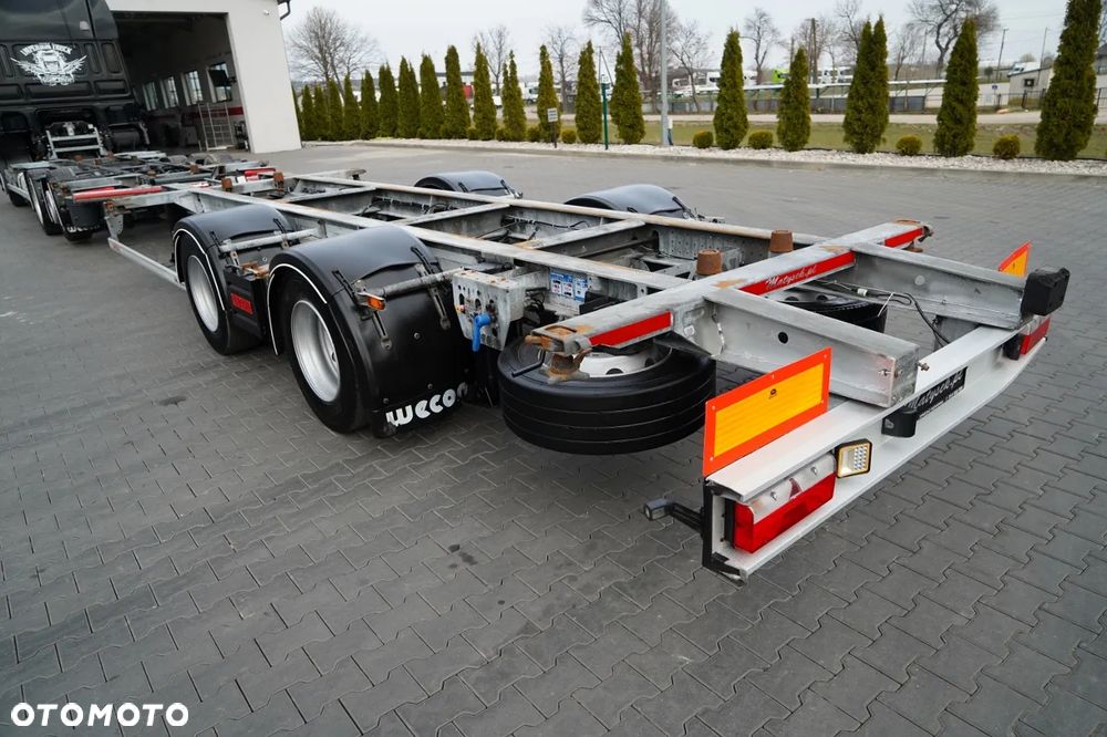 DAF XF 480 / BDF / ZESTAW TANDEM / SSC / I-PARK COOL / OŚ PODNOSZONA / WECON - 18
