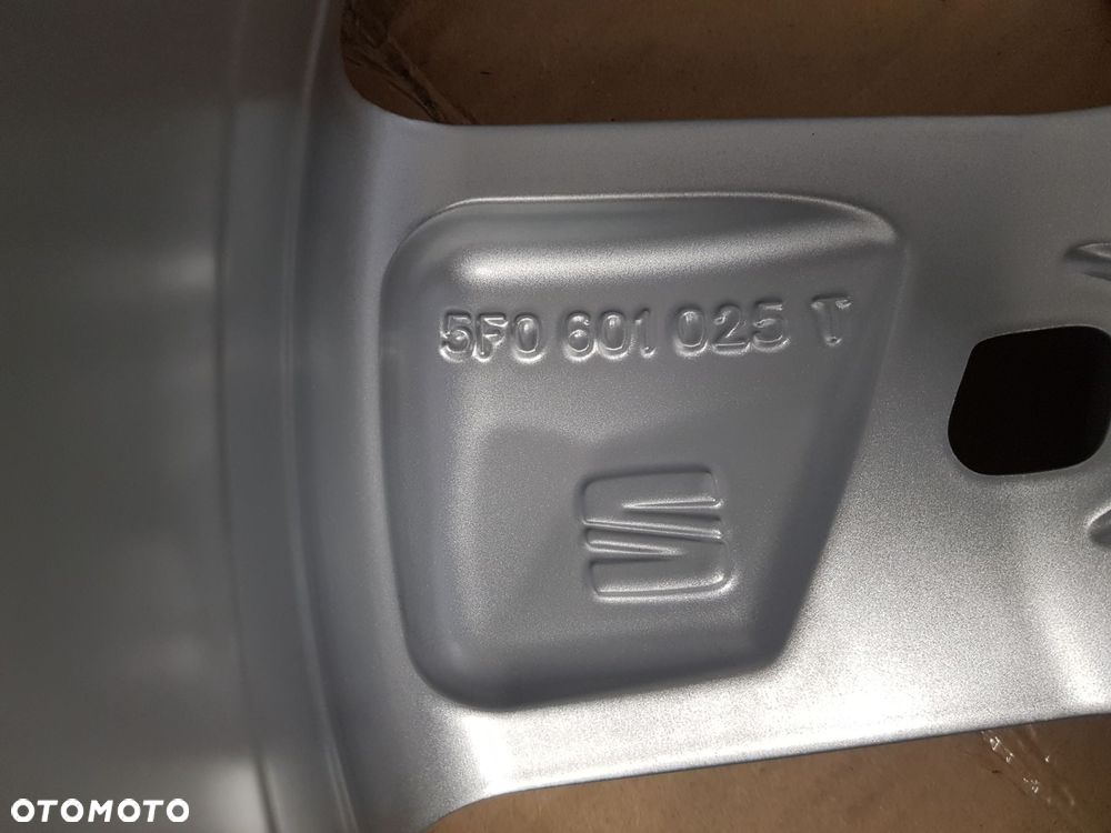 NOWA ORYGINALNA FELGA ALUMINIOWA ALUFELGA SEAT LEON III 3 17 x 7,0j  5x112 ET49 5F0601025T - 6