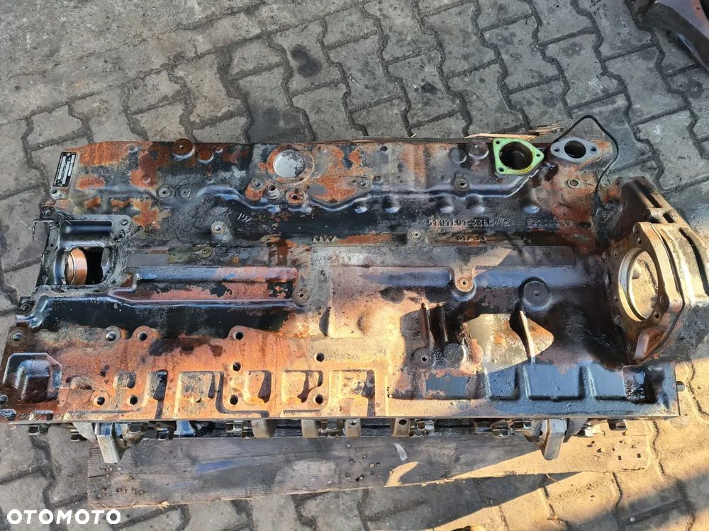 Blok wał tłoki uklad korbowo-tlokowy man tga d2876 lf12 silnik 480km - 4
