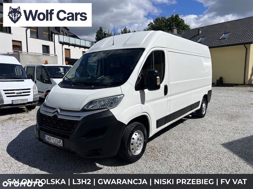 Citroën Jumper Furgon L3H2 Długi 2.2 140KM MT6 Salon Polska FV Vat 23% - 1