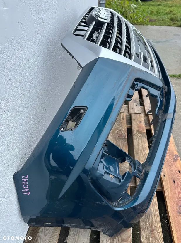 ZDERZAK PRZÓD PRZEDNI AUDI Q7 4M 4M0 II 2 2015- S-LINE 4M0807437 + GRILL - 3