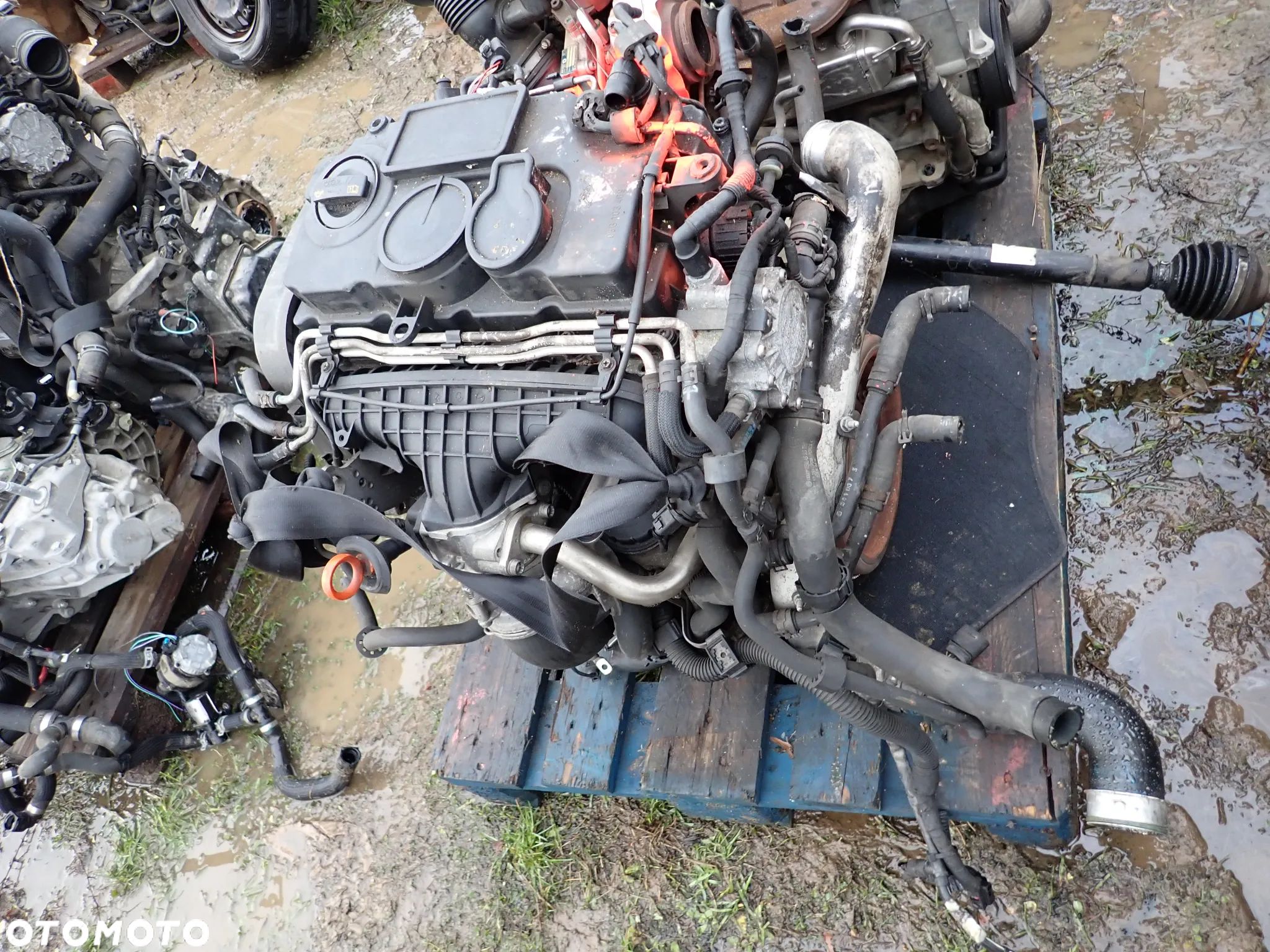 VOLKSWAGEN AUDI 2.0 TDI BMN 170 KM KOŁO ZAMACHOWE DSG 03G105266BD - 1