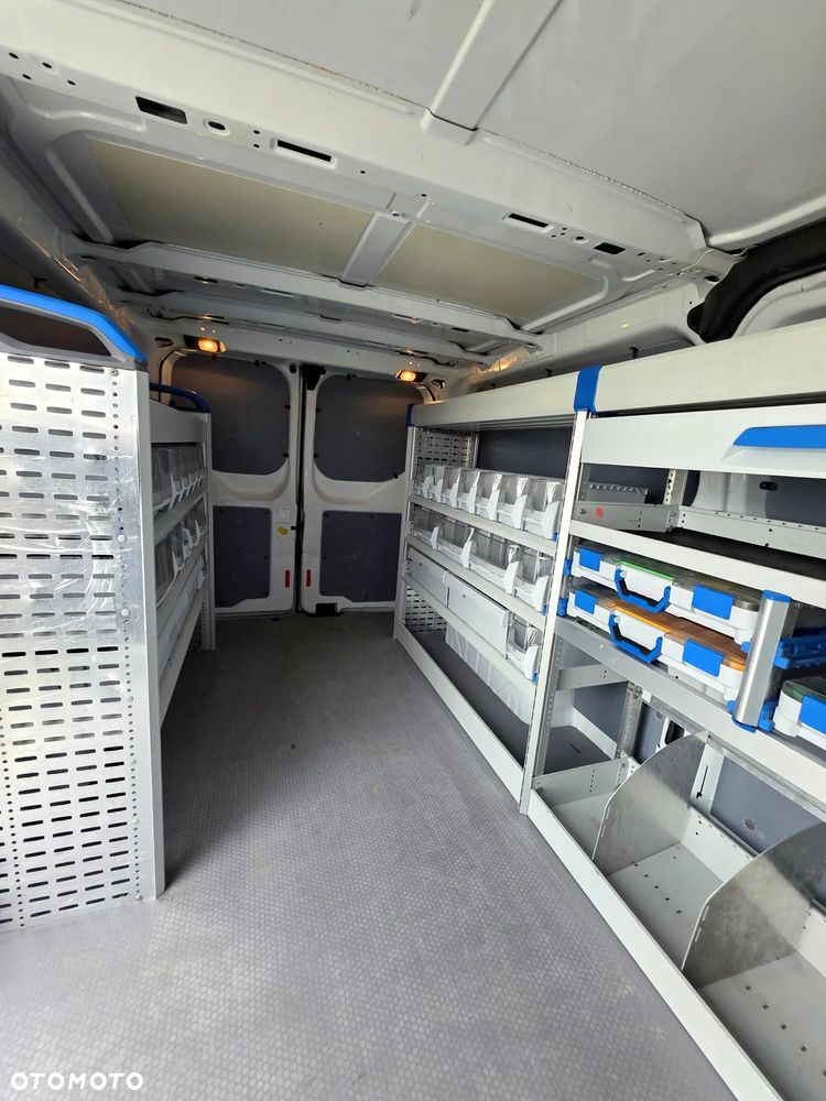 Ford TRANSIT CUSTOM 2,0 TDCI 130 KONNY DŁUGI L2H1 KLIMA ZABUDOWA WARSZTATOWA SORTIMO 156T/KM PRZEBIEGU GWARNCJA - 28