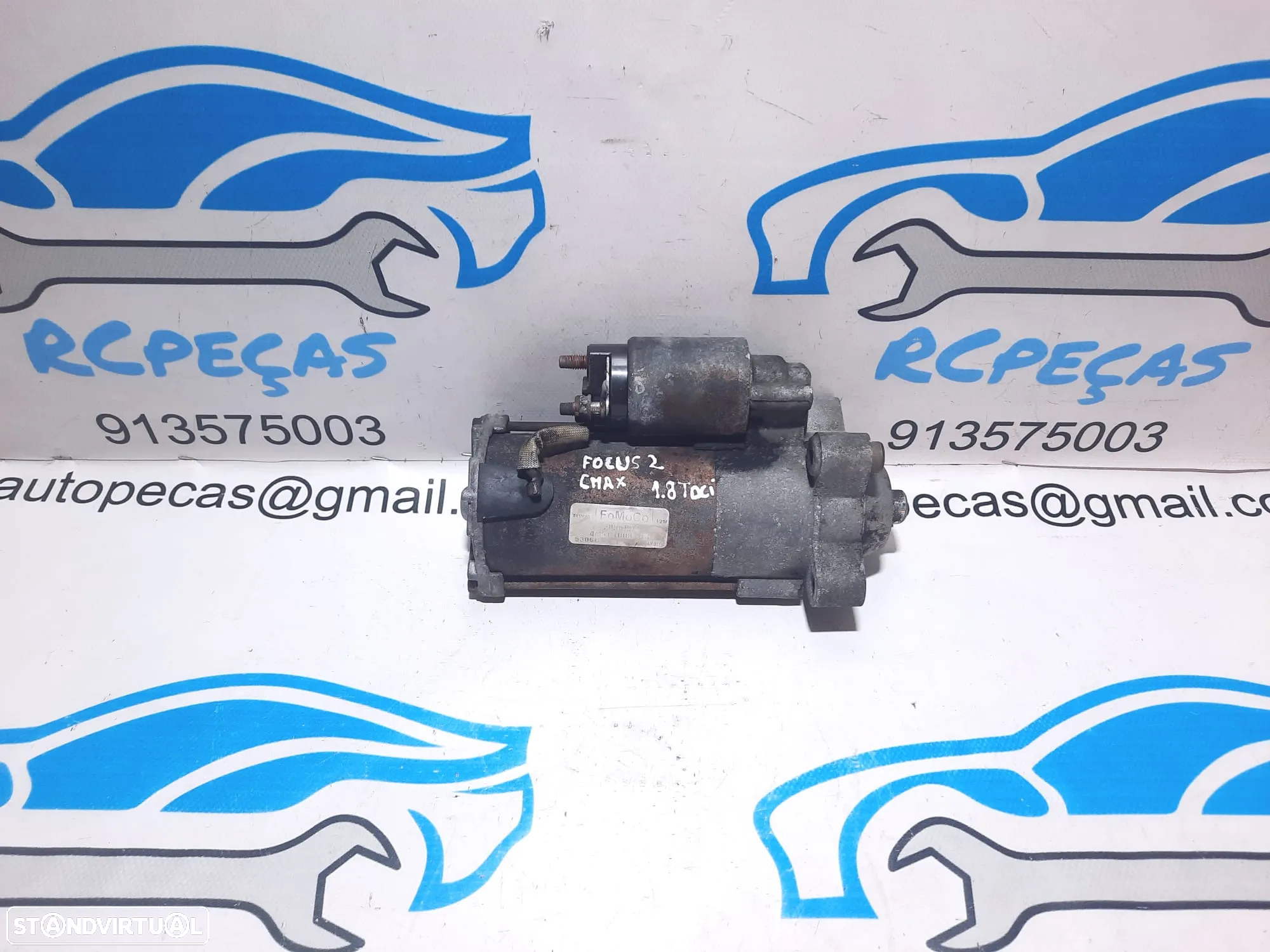 MOTOR DE ARRANQUE FORD FOCUS 2 II MK2 C MAX C-MAX 1.8 TDCI 8V 115CV KKDA 4M5T11000KB 0001109204 - 3